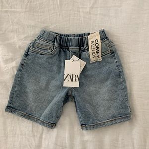 Zara boys denim shorts